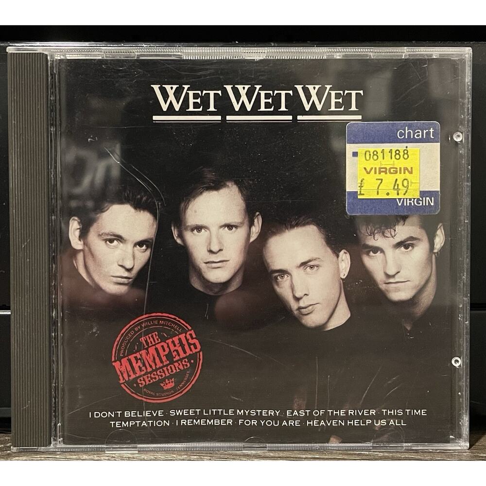 Wet Wet Wet - The Memphis Sessions (CD) Preowned Out Of Print